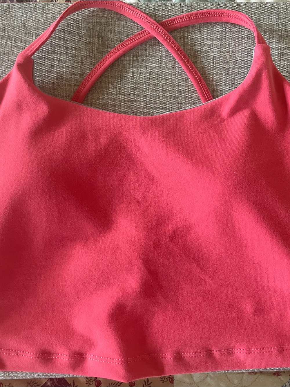 Born Primitive Pink Longline Sports Bra